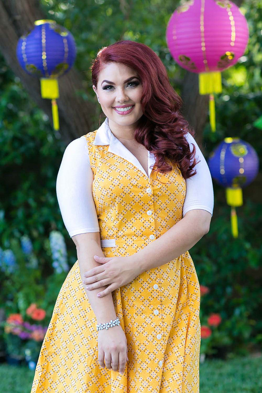 Basic 1/2 Length White Cotton Jersey Sleevey Wonders - Plus Size