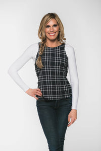Basic Long Sleeve White Jersey Sleevey Wonders
