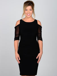 Waterfall 1/2 Sleeve Black Mesh Sleevey Wonders