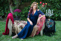 Waterfall 1/2 Sleeve Navy Mesh Sleevey Wonders