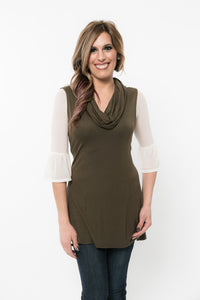 Bell 3/4 Sleeve Ivory Mesh Sleevey Wonders