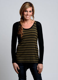 Basic Long Sleeve Black Jersey Sleevey Wonders